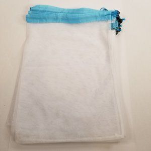 Reusable Mesh/Produce Bags 8 Pack Double-Stitched